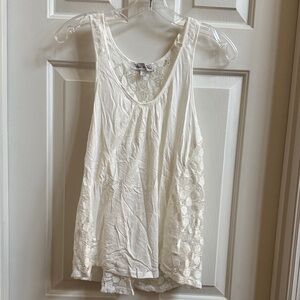 Elegant White Lace Women's Top